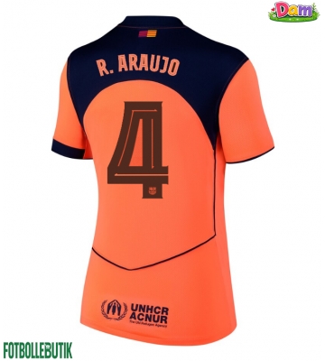 Barcelona Ronald Araujo #4 Tredje Tröja Kvinnor 2025-26 Kortärmad